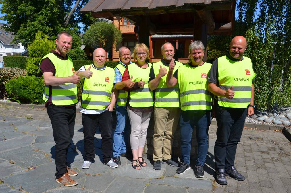 Både arbeidskrevende og belastende, men verd innsatsen da den tariffestede pensjonsordningen ble videreført.