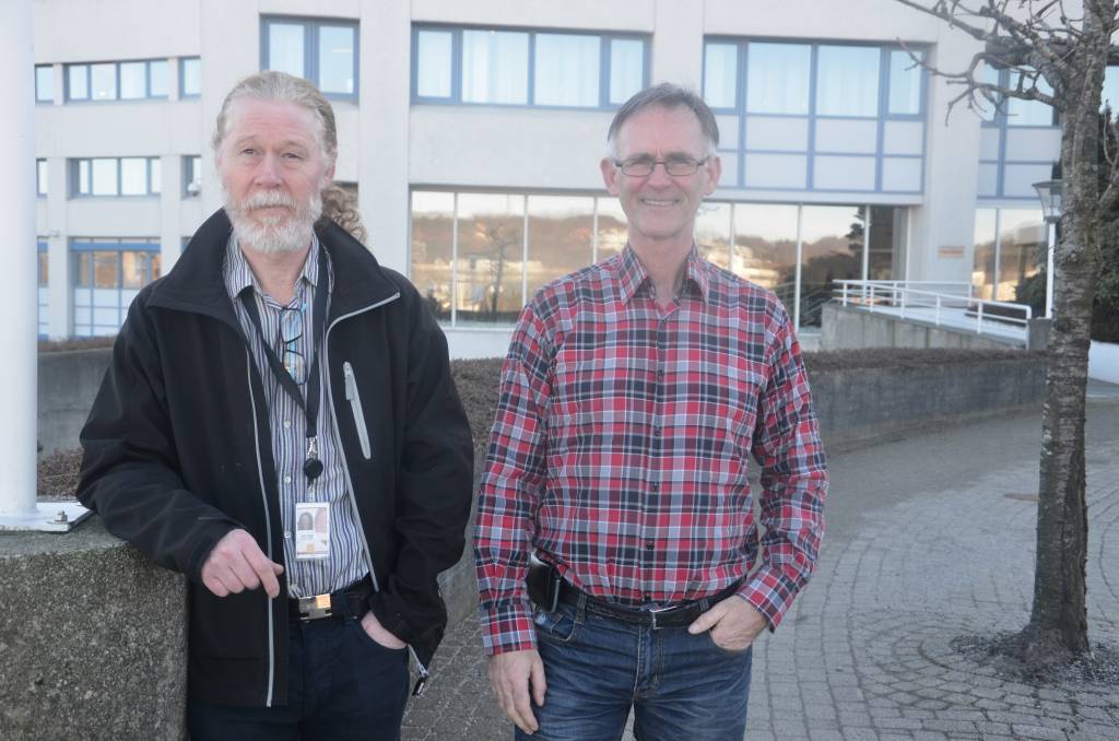 Jan Inge Nesheim og Bjørn Sætervik, henholdsvis nestleder og leder i SAFE-klubben.