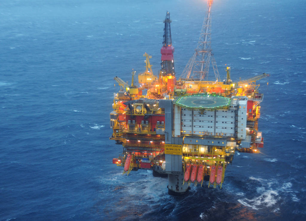 Statfjord A. Foto: Harald Pettersen, Equinor