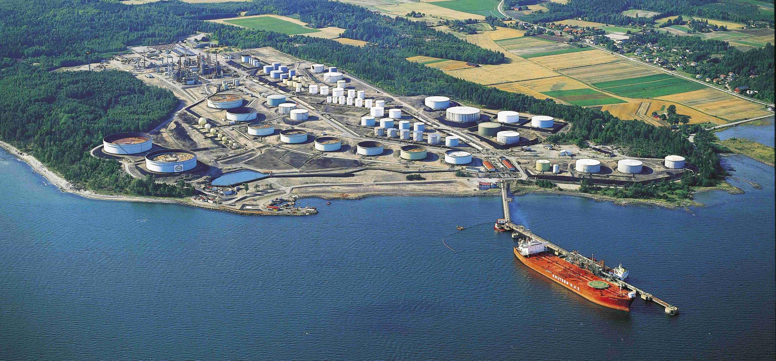 Slagen raffineri Foto: ExxonMobil